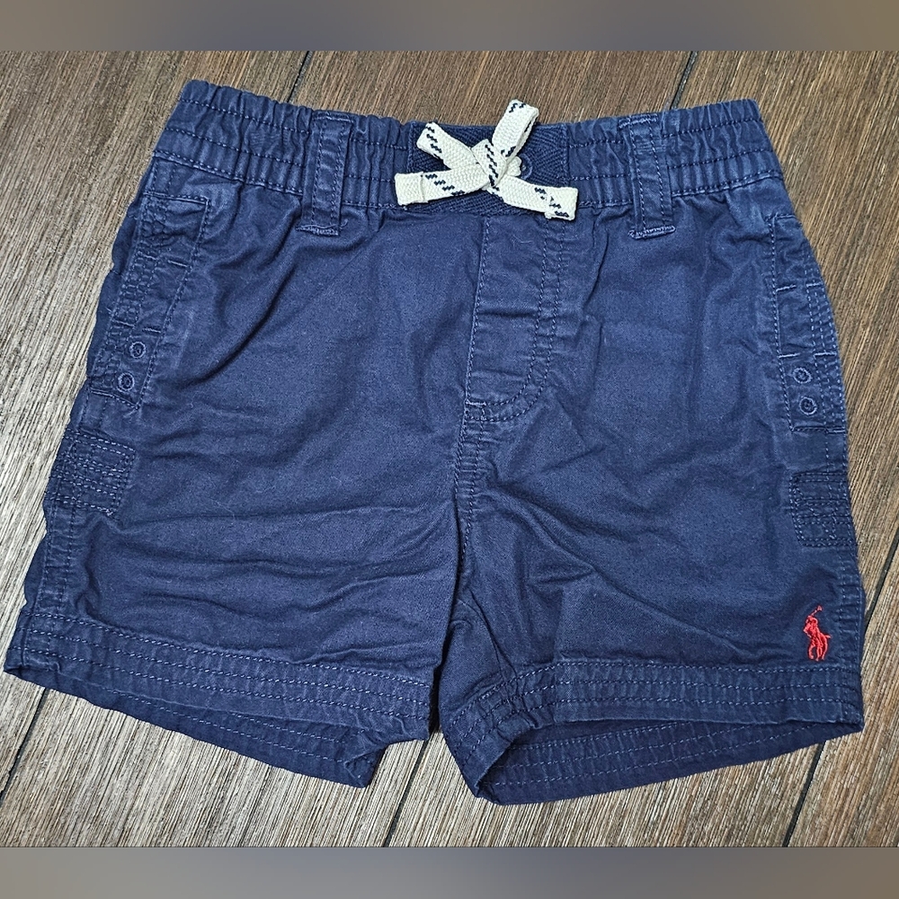 Polo Ralph Lauren Boys 12 months Lightweight Parachute Rugby Twill Shorts